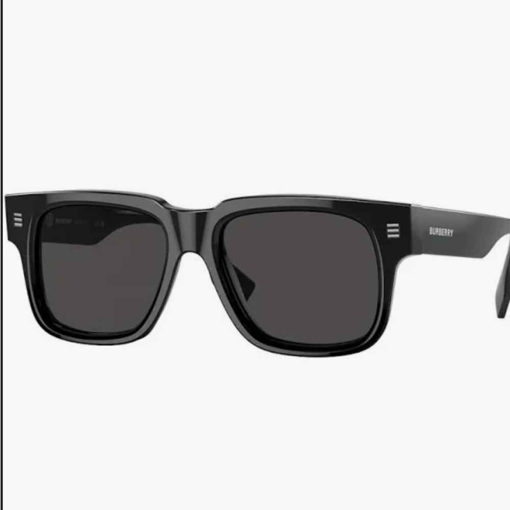 NWT- Burberry Hayden BE4394 Black Sunglasses with Tan Case - Picture 10 of 13